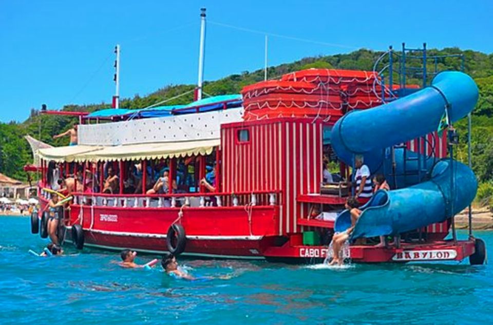 Armação Dos Búzios: 3-Stop Schooner Boat Ride - Key Points