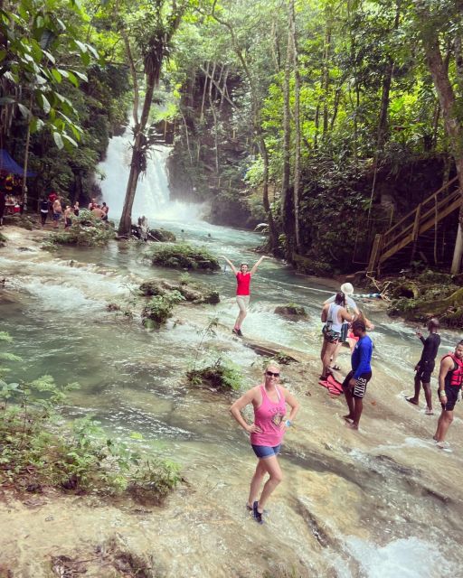 Dunn's River Falls, Blue Hole and Horseback Riding Tour - Experience Description