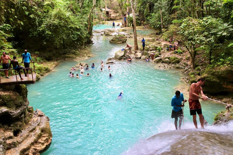 From Ocho Rios: Combo Blue Hole & River Tubing Tour - Common questions