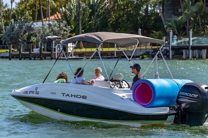 Fun Boat Rental With Captain in Miami Beach - up to 6 People - Common questions