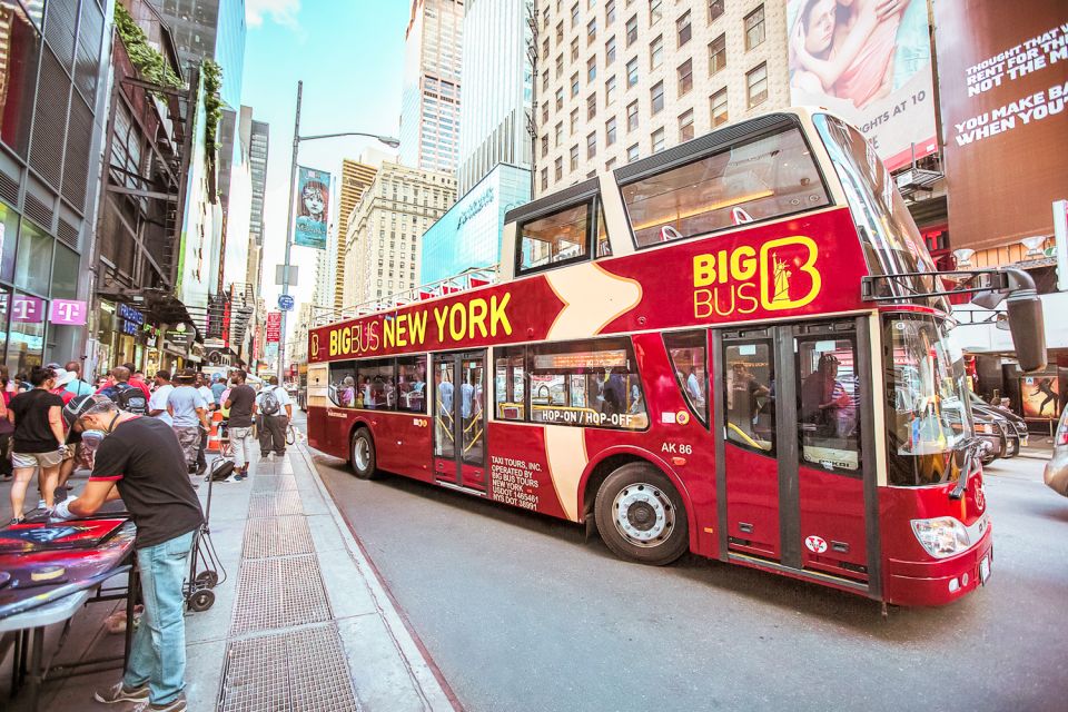 New York: Hop-on Hop-off Sightseeing Tour by Open-top Bus - Ticket Options Available