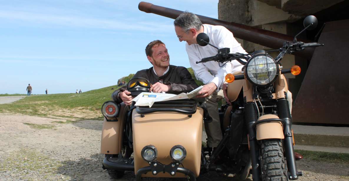 Normandy World War II Private 2 Hours Sidecar Tour Bayeux