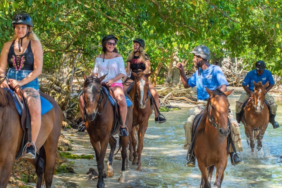 Ocho Rios: Horseback Riding in the Ocean & Bamboo Rafting - Important Information