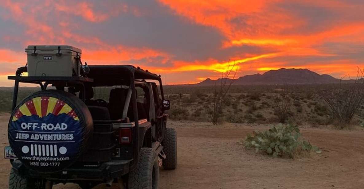 Sonoran Desert: Sunset Jeep Tour With Tonto National Forest - Experience and Highlights