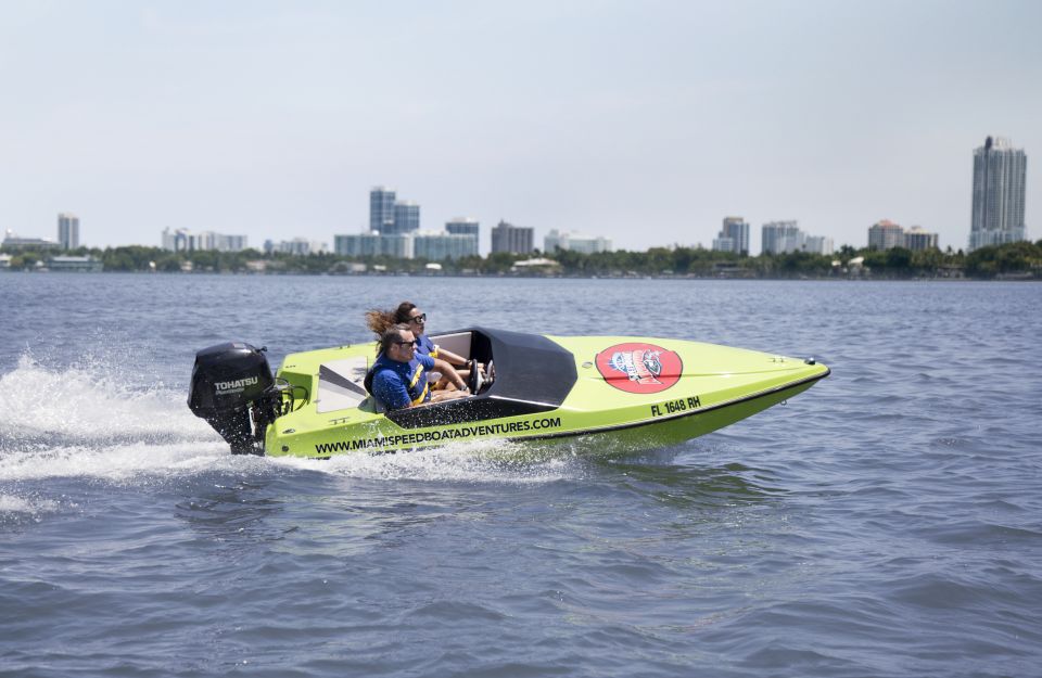 Tampa Bay 2-Hour Speedboat Adventure - Key Points