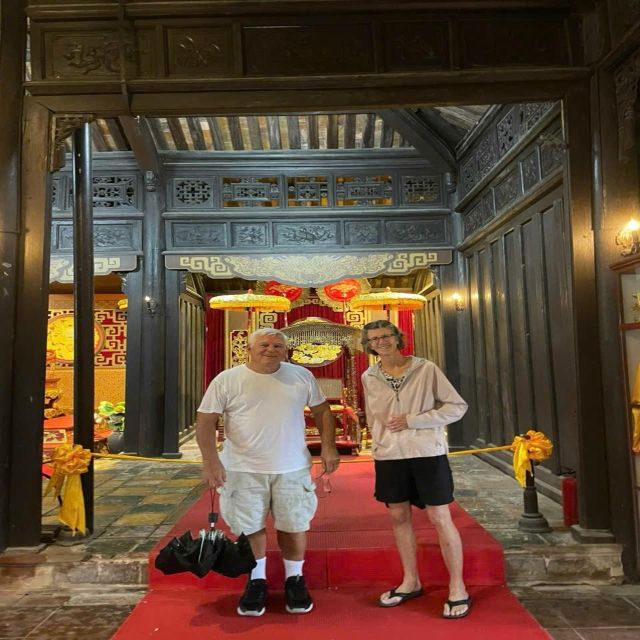 Tien Sa Port to Imperial City Hue & Sightseeing Private Tour - Booking Information