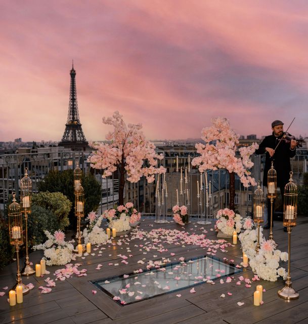 Wedding Proposal on a Parisian Rooftop With 360° View - Sum Up
