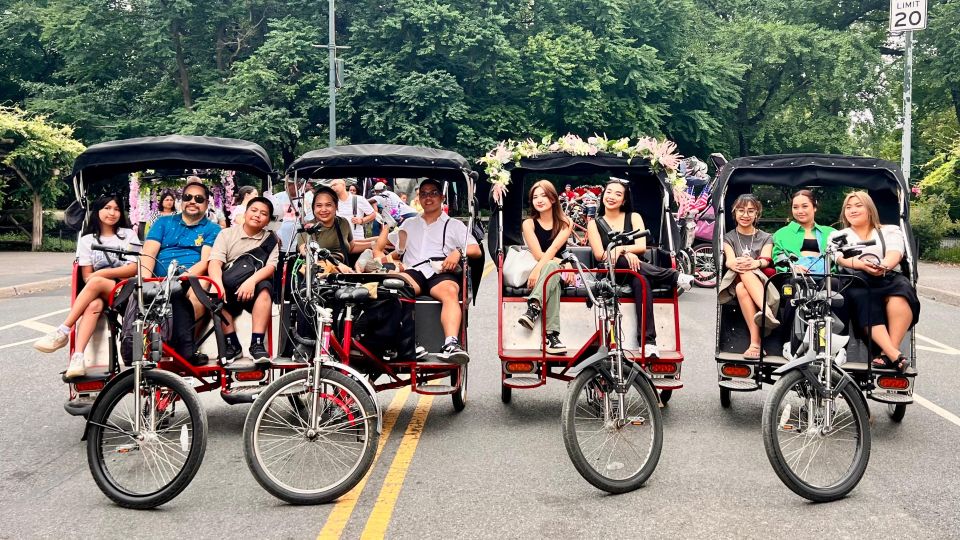 Central Park Movies & TV Shows Tours With Pedicab - Inclusions