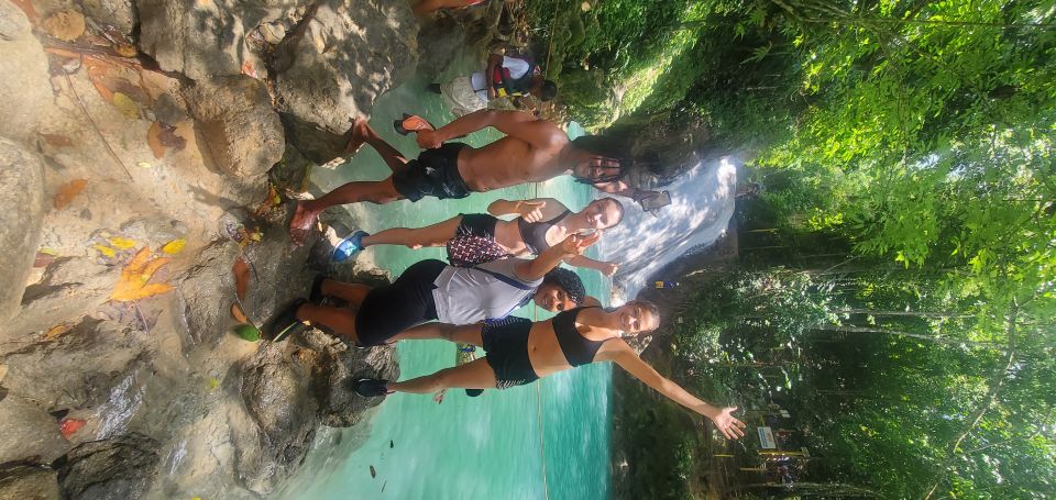 From Montego Bay: Blue Hole Waterfall Experience - Tarzan Rope Swing & Cliff Diving