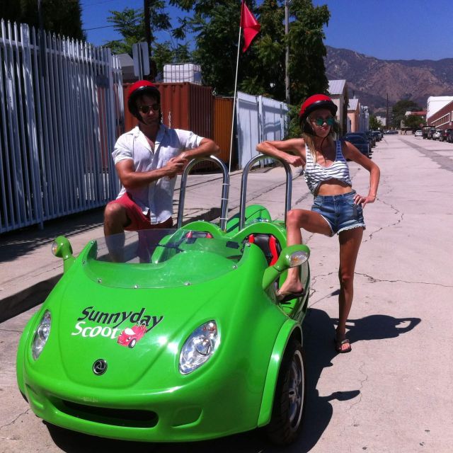 Los Angeles: 1-Hour Mini-Car Guided Adventure Ride YOU Drive - Directions