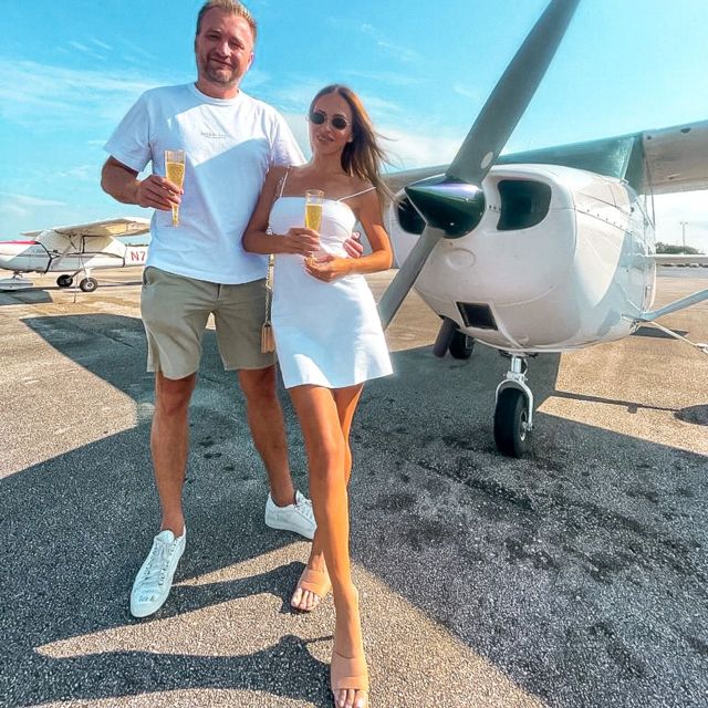 Miami Beach: Private Luxury Airplane Tour With Champagne - Common questions