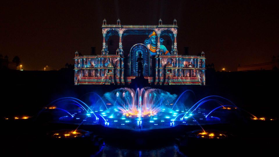 New Delhi: Akshardham Exhibition, Light and Water Show Tour - Sum Up