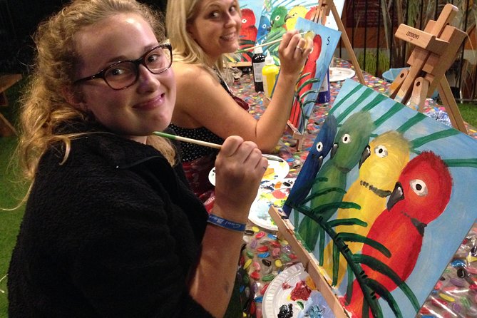 Paint and Sip Art Lessons - Booking and Cancellation