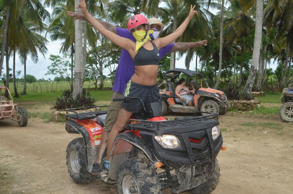 Quad Safari Tour From Punta Cana: Macao Beach, Cave & Ranch - Language and Pickup