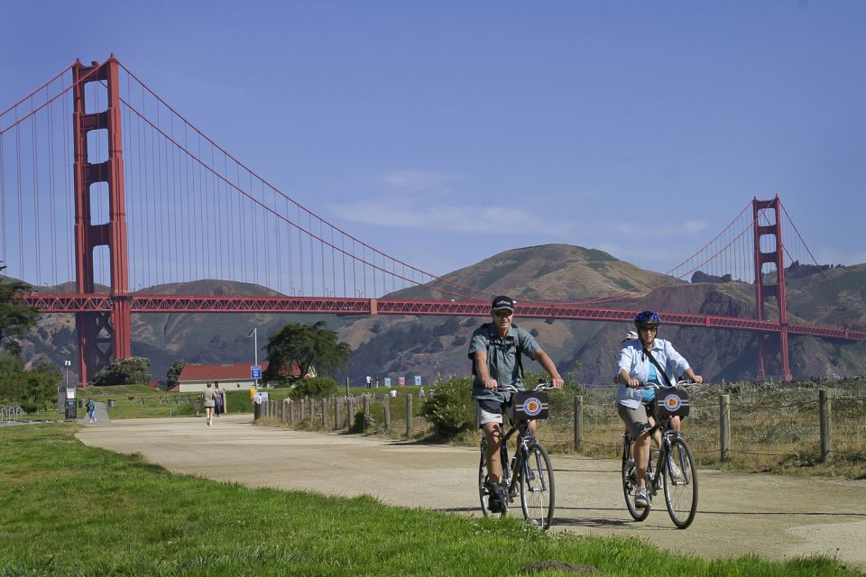 San Francisco: Golden Gate Bike Tour and Alcatraz Ticket - Bike Tour Highlights