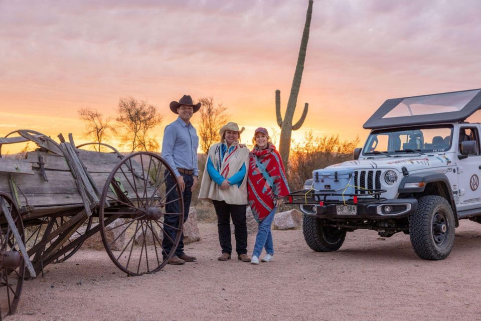 Scottsdale: Painted Sky Sunset Jeep Tour - Common questions