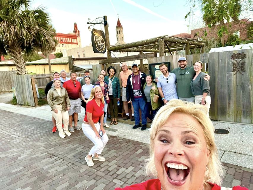 Strolling Food & Wine Pairing Tour (St. Augustine) - Common questions