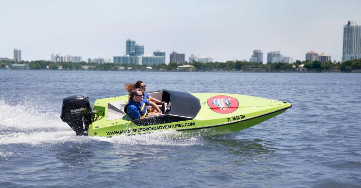 Tampa Bay 2-Hour Speedboat Adventure - Inclusions