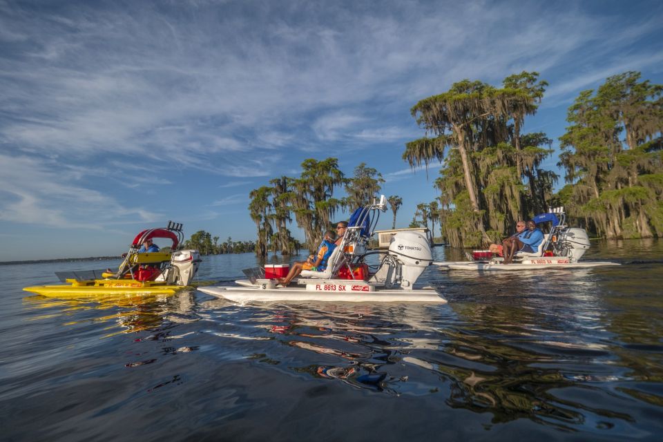 Clermont: Chain of Lakes Self-Driving Catboat Tour - Common questions