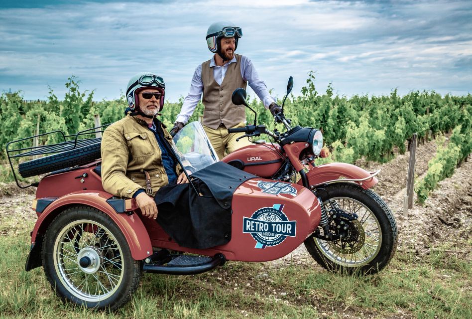 From Bordeaux: Médoc Vineyard and Chateau Tour by Sidecar - Winery