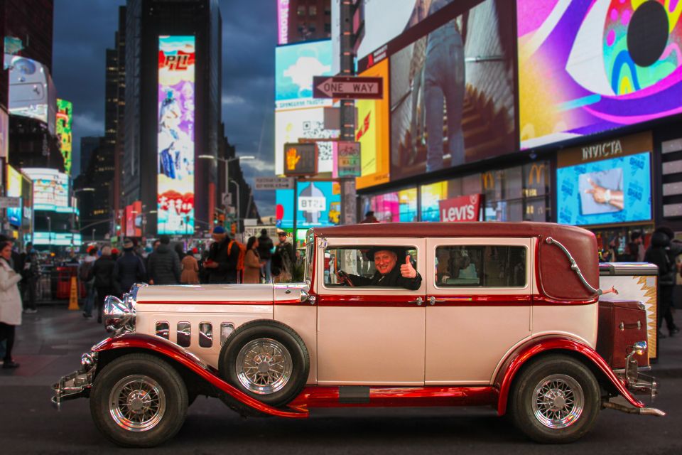 NYC: Vintage Car Midtown Manhattan Tour - Tour Overview