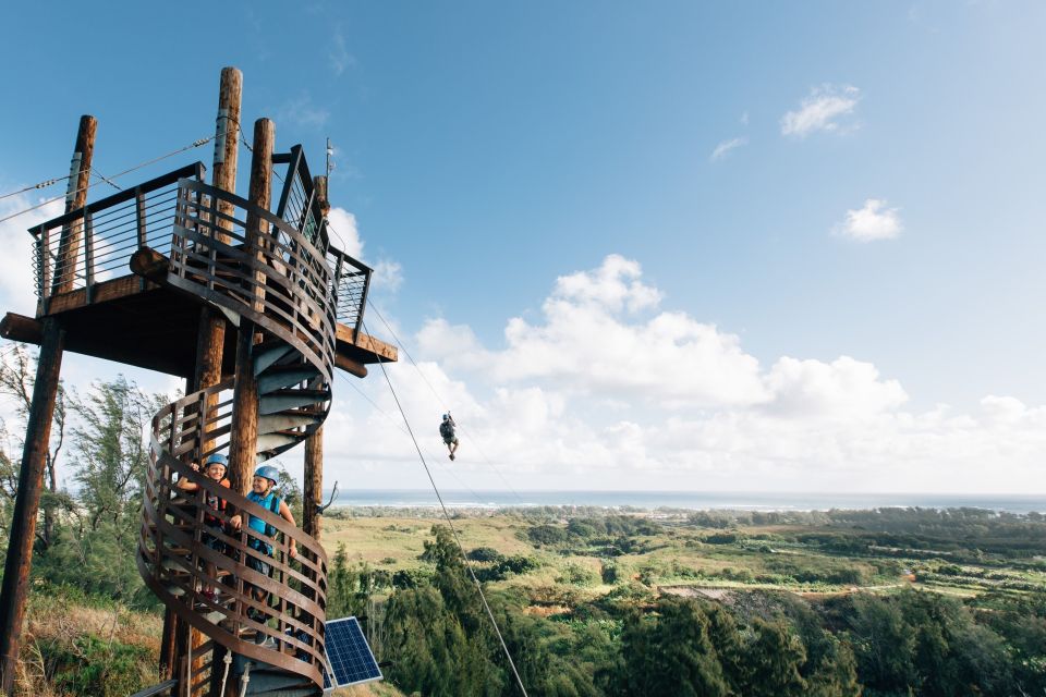 Oahu: North Shore Zip Line Adventure With Farm Tour - Sum Up