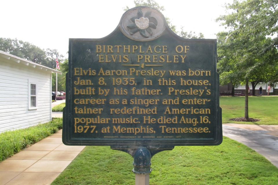 From Memphis: Tupelo Elvis Presleys Upbringing Tour - Tour Itinerary