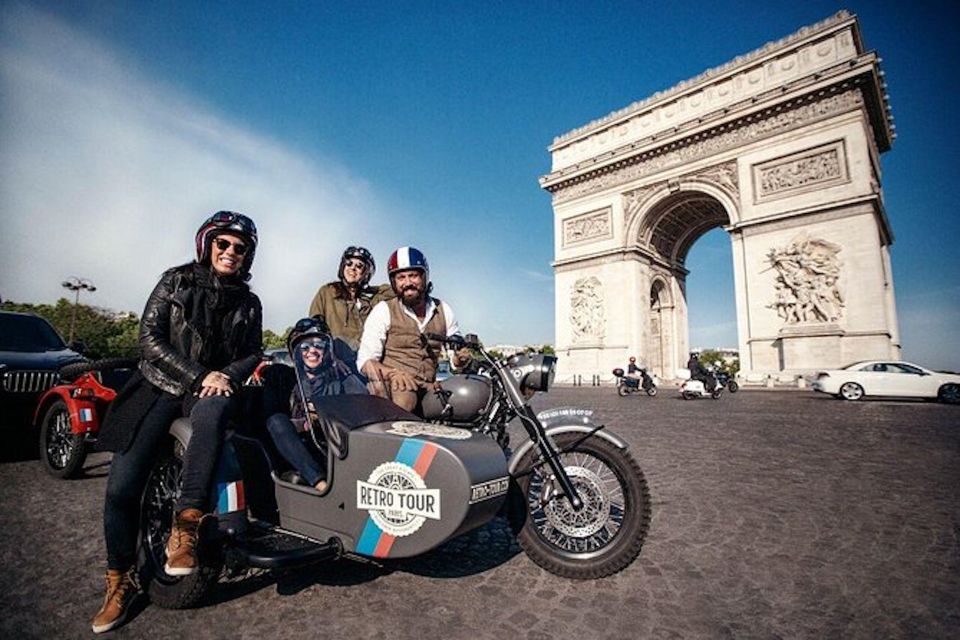 Paris: City Highlights Tour by Vintage Sidecar - Common questions