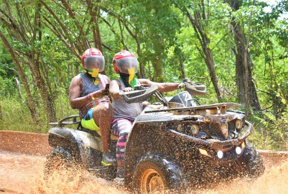 Atv Adventure and Ziplines With Private Transportation - Key Points