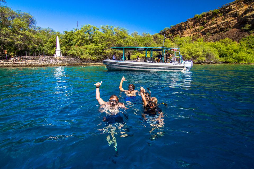 Big Island: Kona Half-Day Boat Tour With Snorkeling & Lunch - Key Points