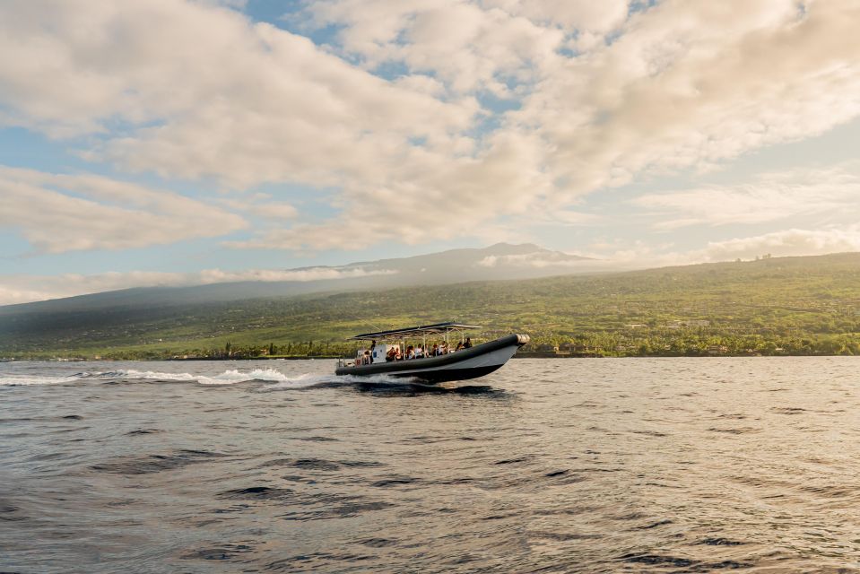 Big Island: Kona Super Raft Sunset Cruise - Overview