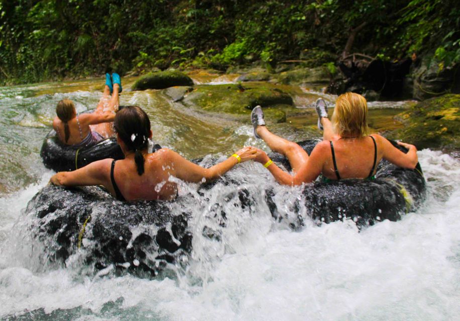 Blue Hole, Secret Falls, River Tubing With Private Transport - Key Points