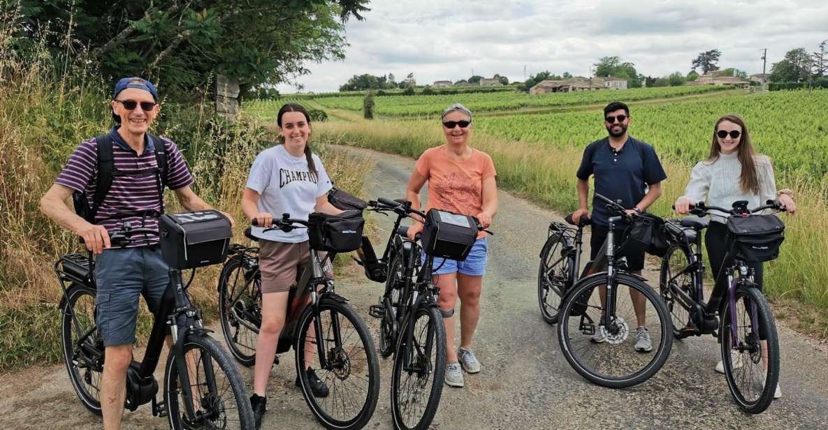 Bordeaux: Private Ebike Tour With Wine Tasting at Chateau - Key Points