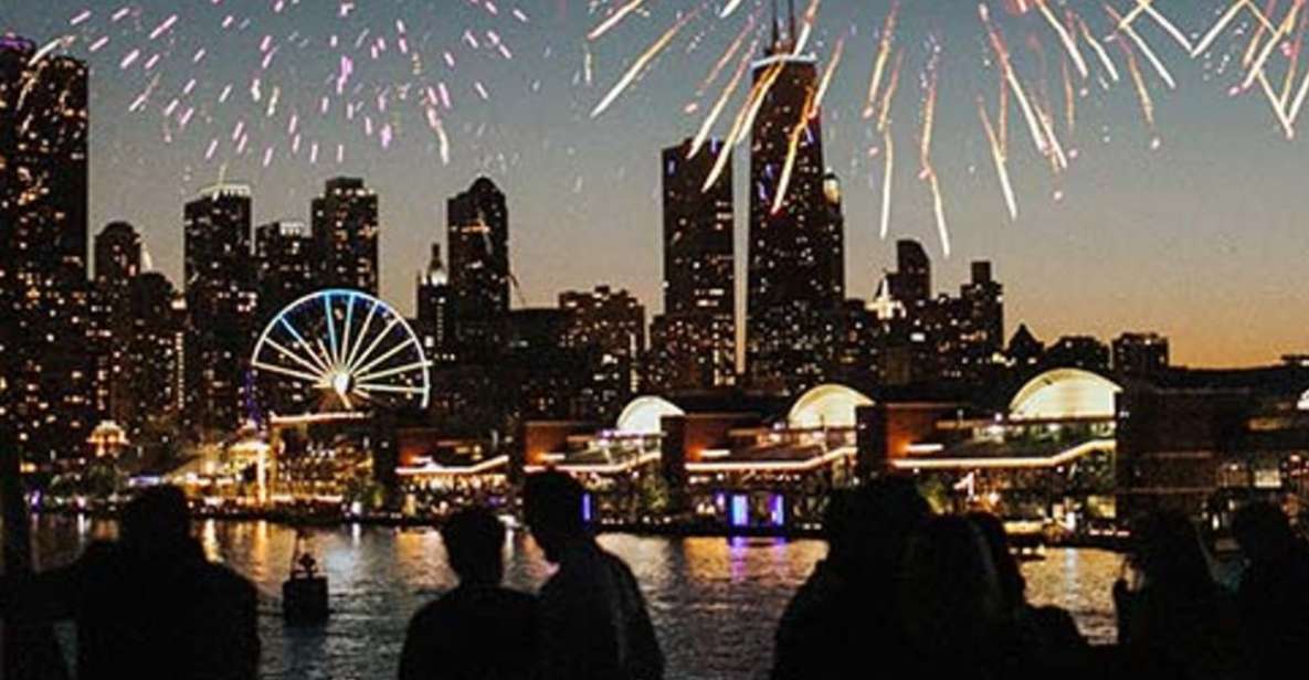 Chicago: Fireworks Buffet Dinner Cruise on Lake Michigan - Key Points