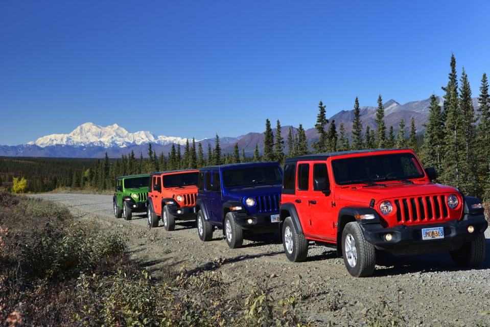 Denali: Highway Jeep Excursion - Key Points