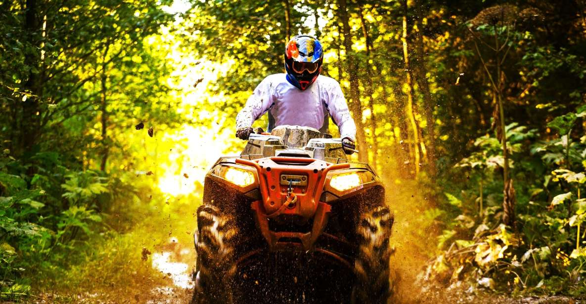 Falmouth: Adventure Park Guided Tour on ATV With Lunch - Key Points
