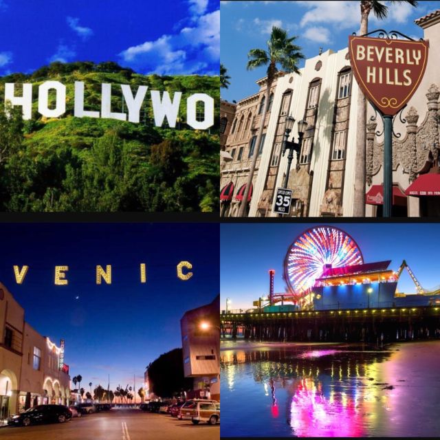 From Anaheim: LA, Hollywood, and Santa Monica Day Tour - Key Points