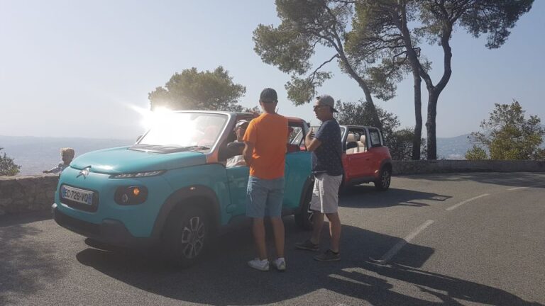 From Nice: Monaco & Eze Guided Tour in Electric Convertible