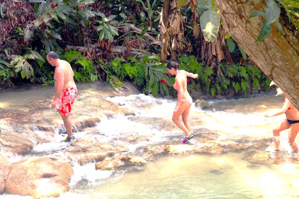 From Runaway Bay: Dunns River Falls and Blue Hole Day Trip - Key Points