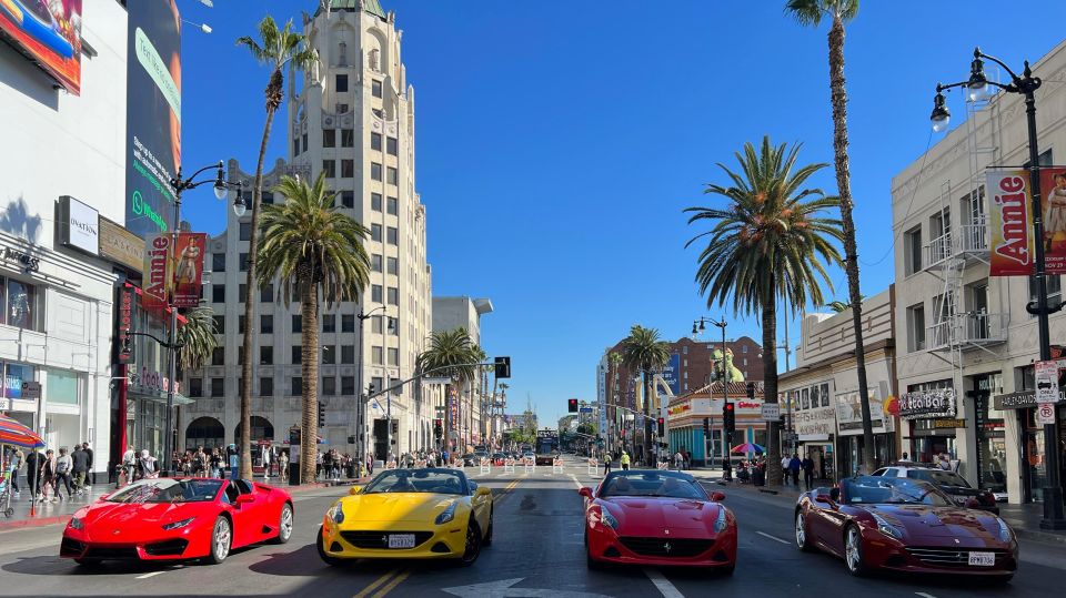 Hollywood Sign 30 Min Lamborghini Driving Tour - Key Points