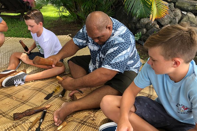 Holualoa 2-hour Polyesnian Tiki Carving Workshop  - Big Island of Hawaii - Workshop Overview