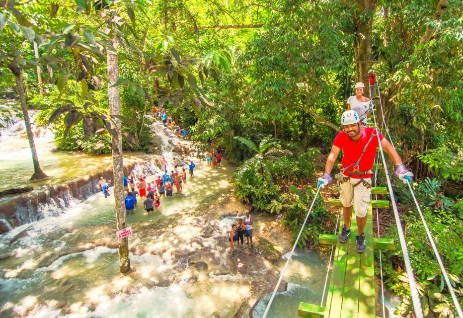 Jamaica: Zipline and Dunns River Falls Adventure - Key Points