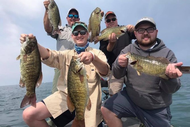 Lake Erie Smallmouth Fishing Charters - Key Points