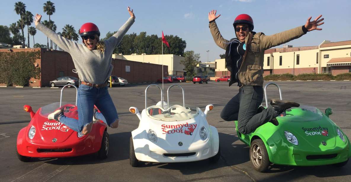 Los Angeles: 1-Hour Mini-Car Guided Adventure Ride YOU Drive - Key Points