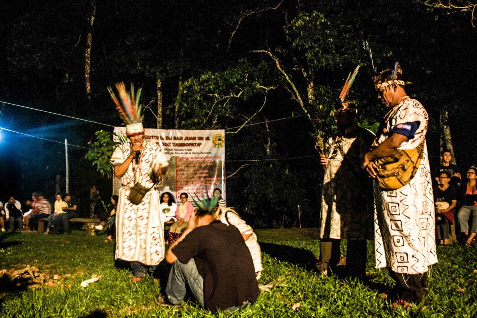 Madre De Dios |4 Days Tambopata Tour With Ayahuasca Ceremony - Key Points