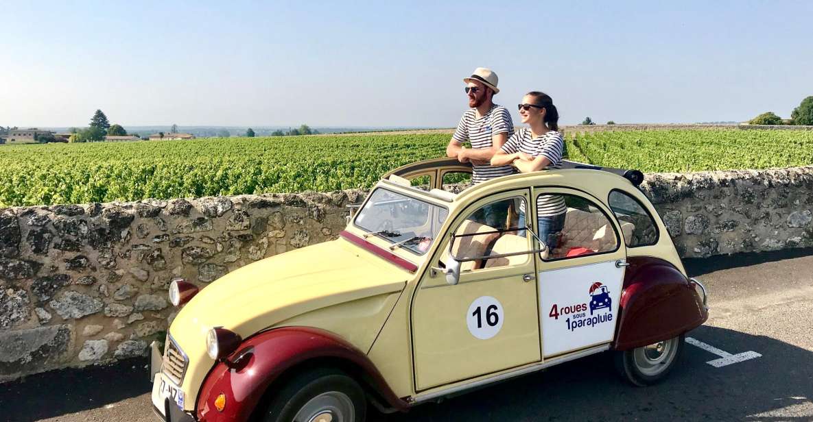 Médoc : Citroën 2CV Private Half-Day Wine Tour - Tour Itinerary