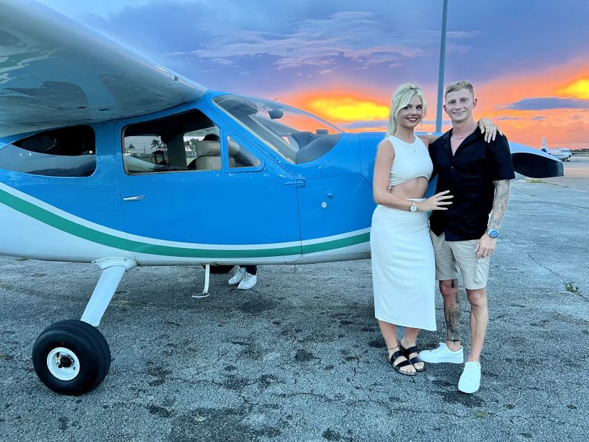 Miami Beach: 50-Min Sunset Private Luxury Airplane Tour - Key Points