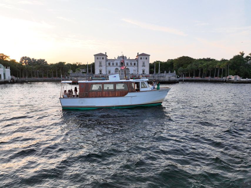 Miami: Vizcaya Sunset Cruise - Key Points