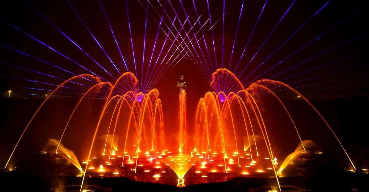 New Delhi: Akshardham Exhibition, Light and Water Show Tour - Key Points