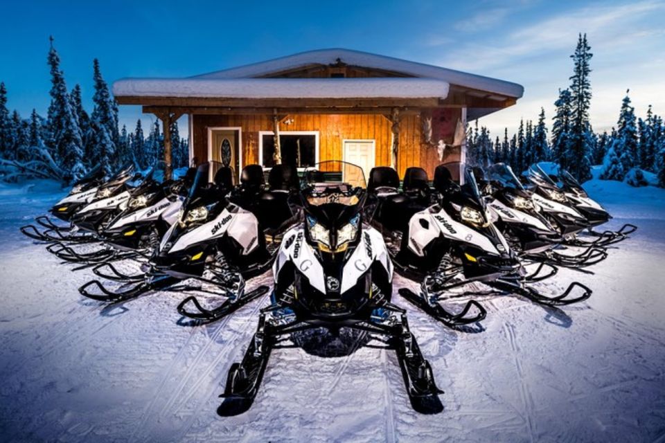 North Pole Alaska: Guided Fairbanks Snowmobile Tour - Key Points